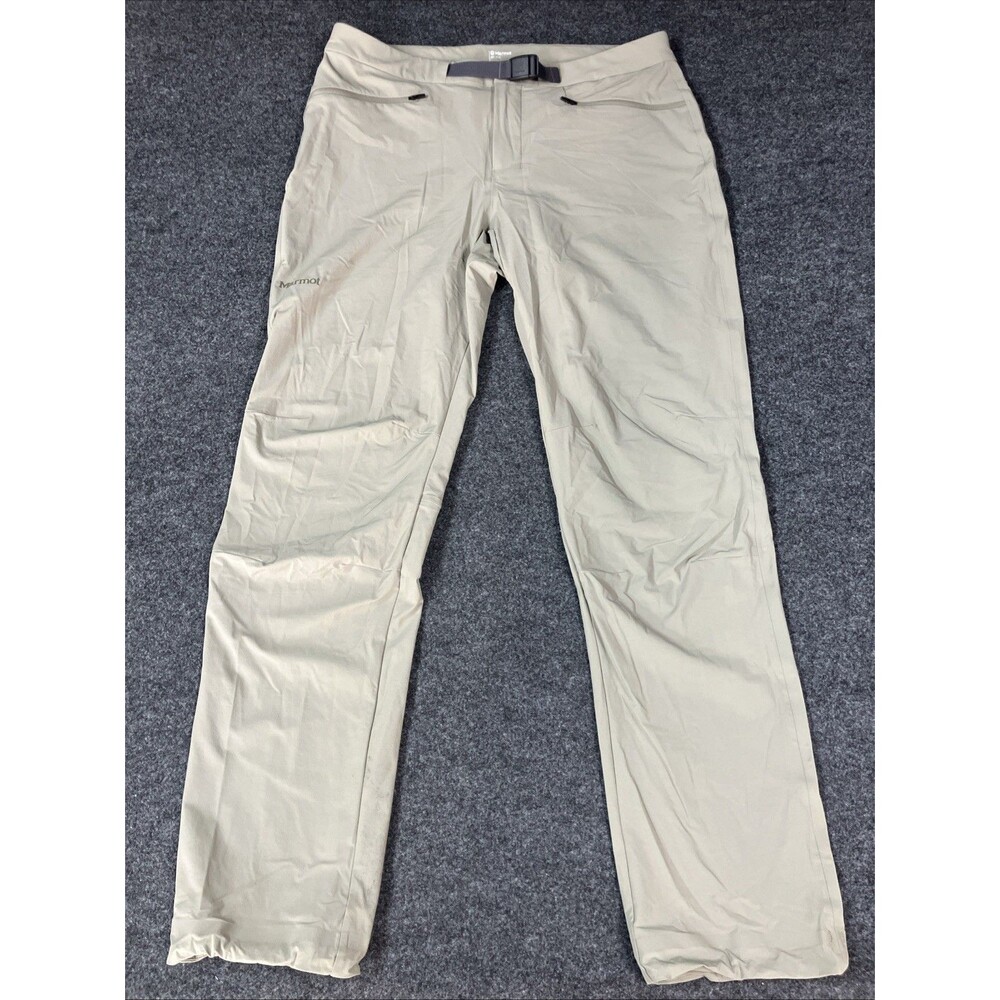 Marmot Men's Petite Mountain Active Pants, Color Vetiver Size 34